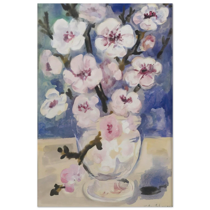 Dogwood Blossoms - Post-Impressionism - Natalia Goncharova Art Prints - 100x150 cm / 40x60″ inches | Natalia Goncharova Poster | Natalia Goncharova Prints