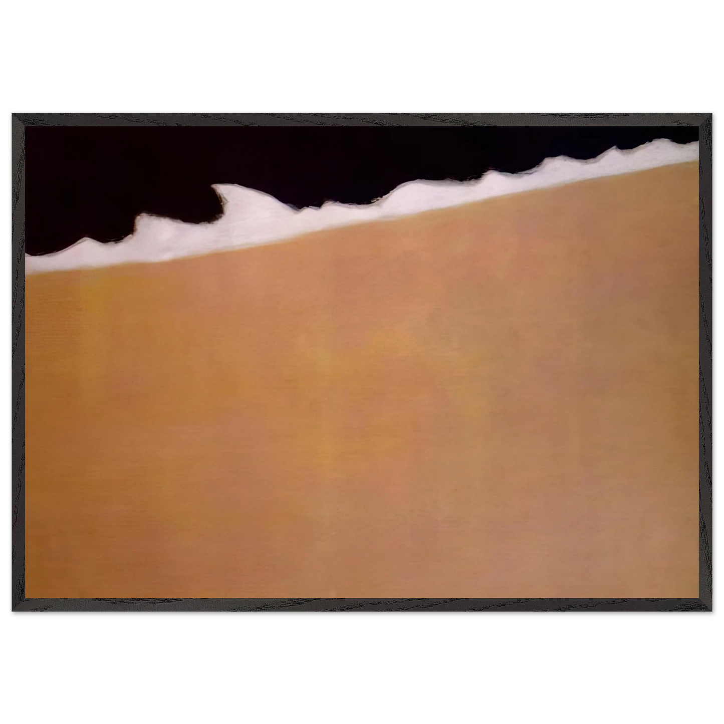 Black Sea - 1959 - Milton Avery 70x100 cm / 28x40 inches Framed Art Print – Black Wooden Frame