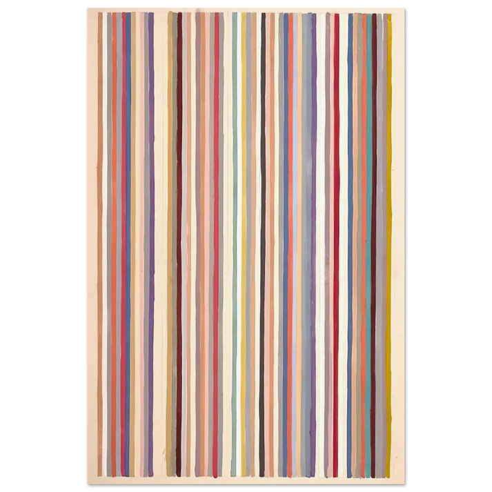 Circus - 1979 - Gene Davis Art Prints - 100x150 cm / 40x60″ inches | Gene Davis Poster | Gene Davis Prints