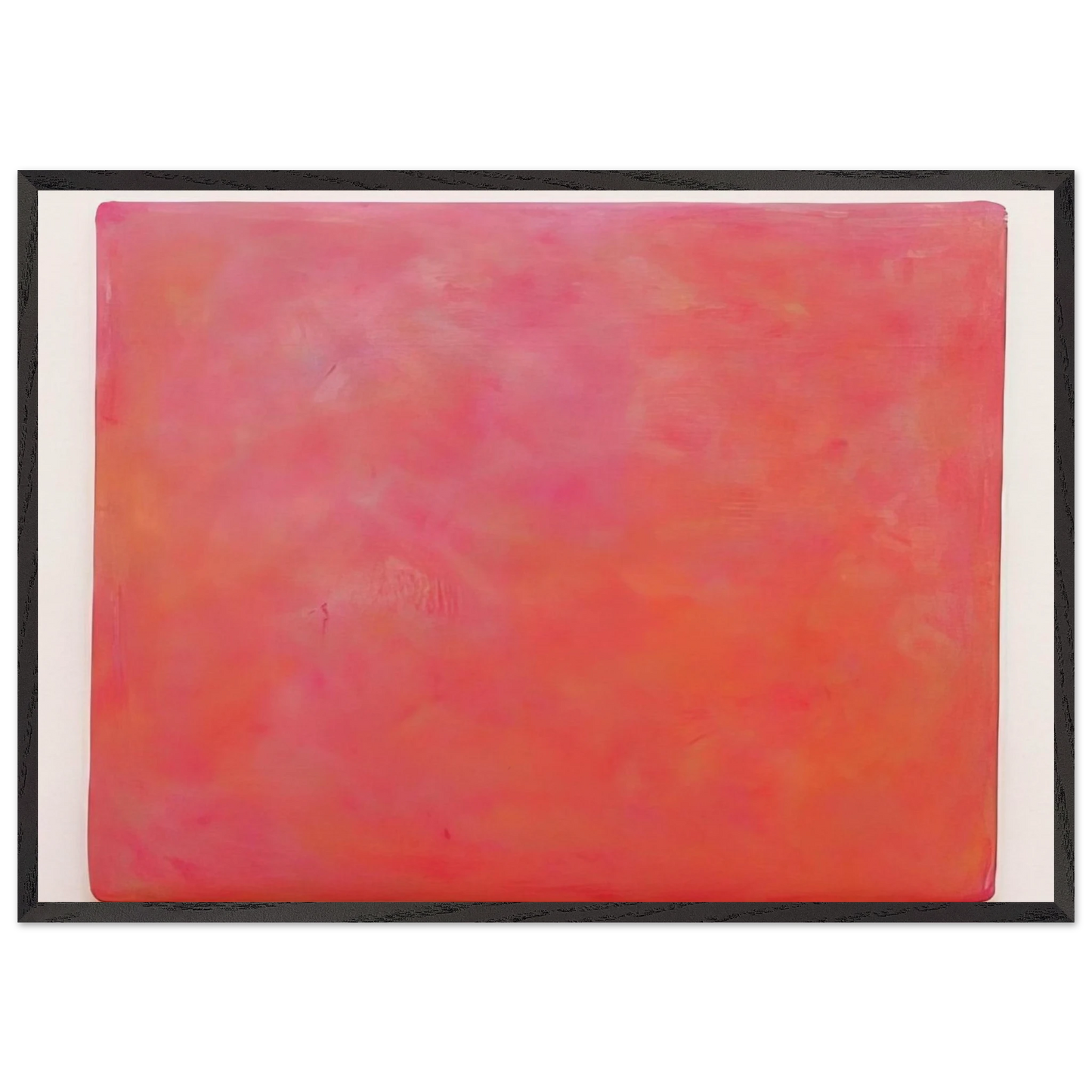 SARDA I 2001 - Gotthard Graubner 70x100 cm / 28x40 inches Framed Art Print – Black Wooden Frame