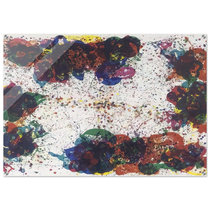 Coral Lyre Nine - Sam Francis Acrylic Print - 70x100 cm / 28x40″ inches