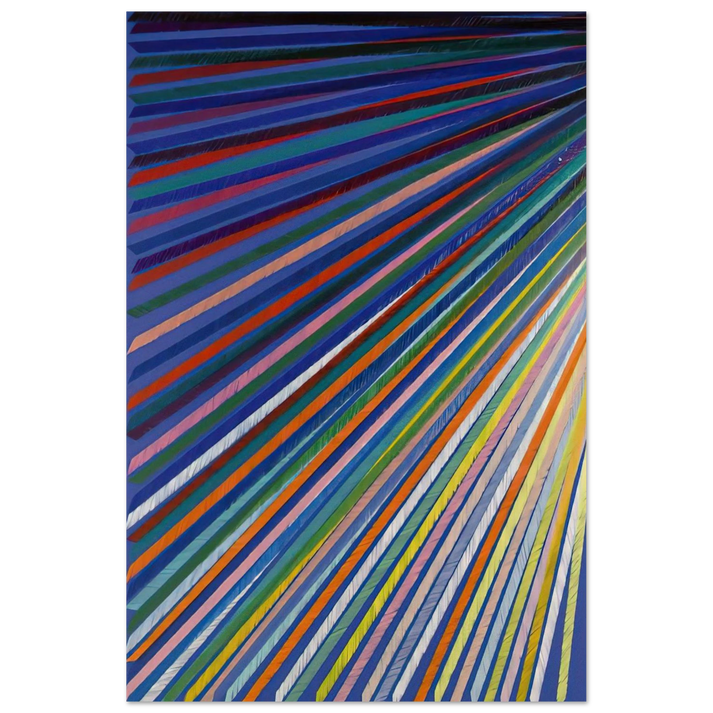 Apex - 1984 - Piero Dorazio Art Prints - 100x150 cm / 40x60″ inches | Piero Dorazio Poster | Piero Dorazio Prints