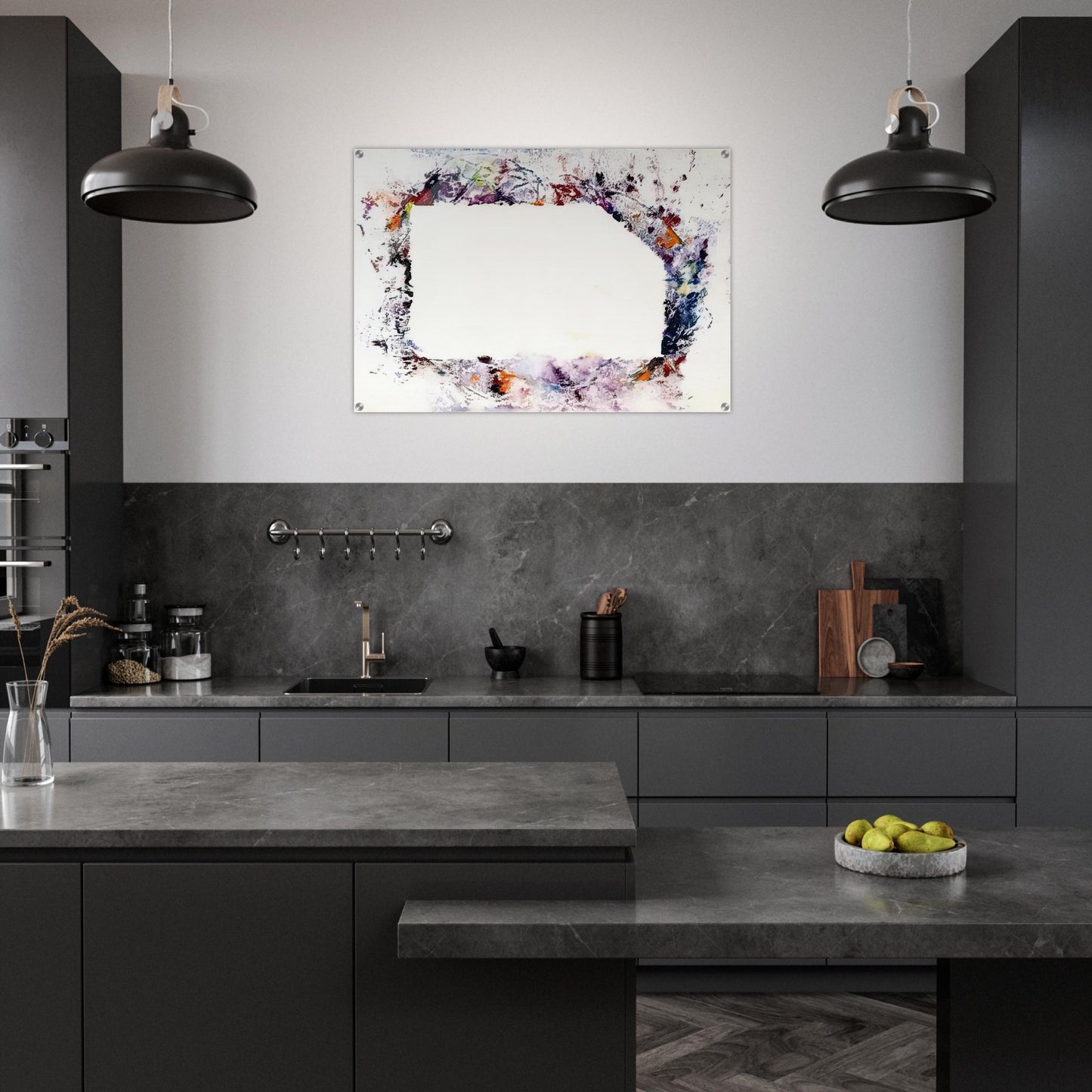 Untitled SF218S - Sam Francis Acrylic Print - 70x100 cm / 28x40″ inches | Sam Francis Wall Art | Sam Francis Prints
