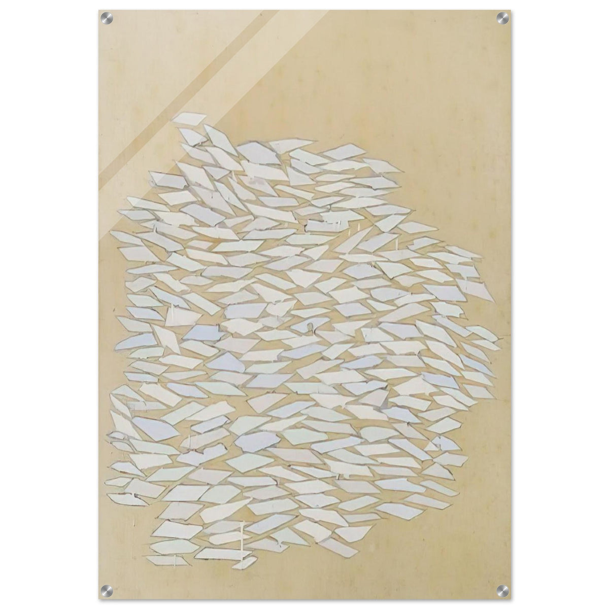Pastel Statement - 1971 - Robert Goodnough Acrylic Print - 70x100 cm / 28x40″ inches | Robert Goodnough Wall Art | Robert Goodnough Prints