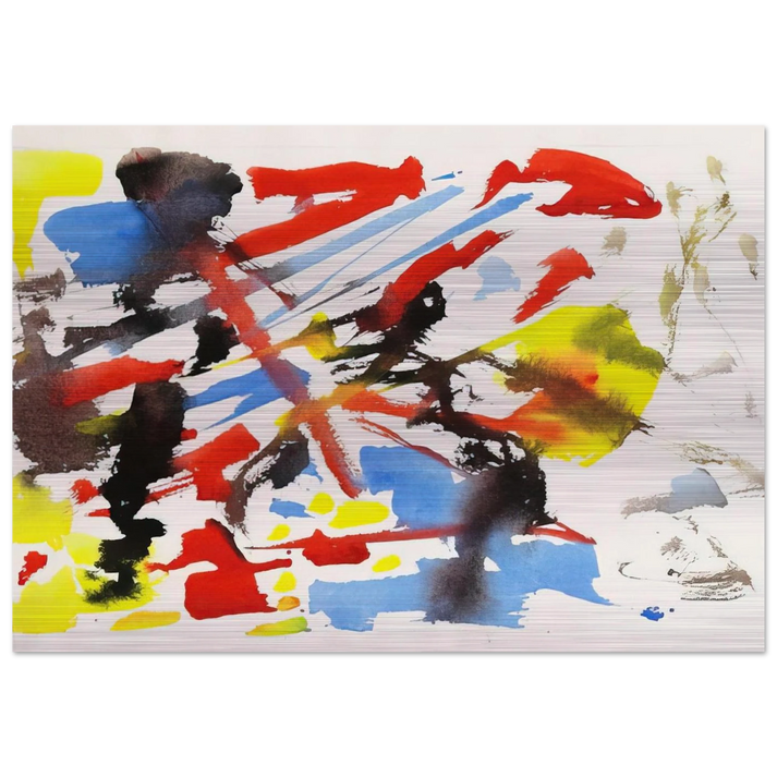 Farbspiele - 1952 - Ernst Wilhelm Nay Brushed Aluminum Print - 70x100 cm / 28x40 inches | Ernst Wilhelm Nay Aluminum Print | Ernst Wilhelm Nay Prints