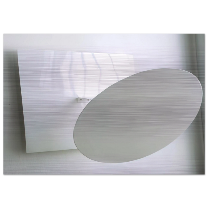 Amazonia White - 1989 - Lygia Pape Brushed Aluminum Print - 70x100 cm / 28x40 inches | Lygia Pape Aluminum Print | Lygia Pape Prints