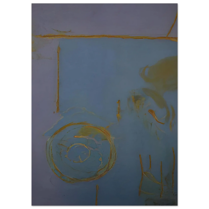Helen Frankenthaler - Guadalupe - 1989 Wall art - 15x20 cm / 6x8 Inches - Premium Wooden Framed Poster With Fine Art Paper - White frame
