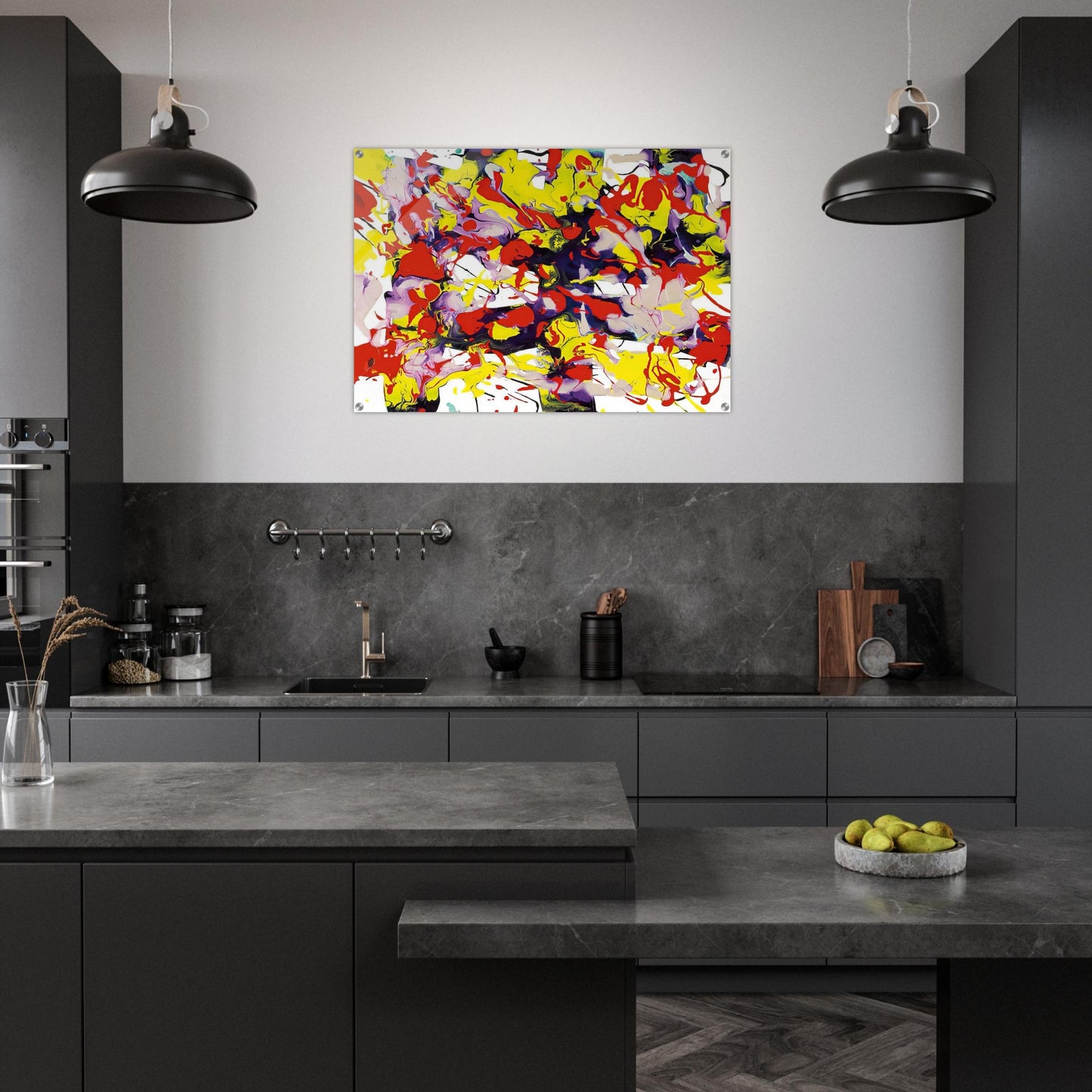 Untitled SFP94-69 SFF 1743 - Sam Francis Acrylic Print - 70x100 cm / 28x40″ inches