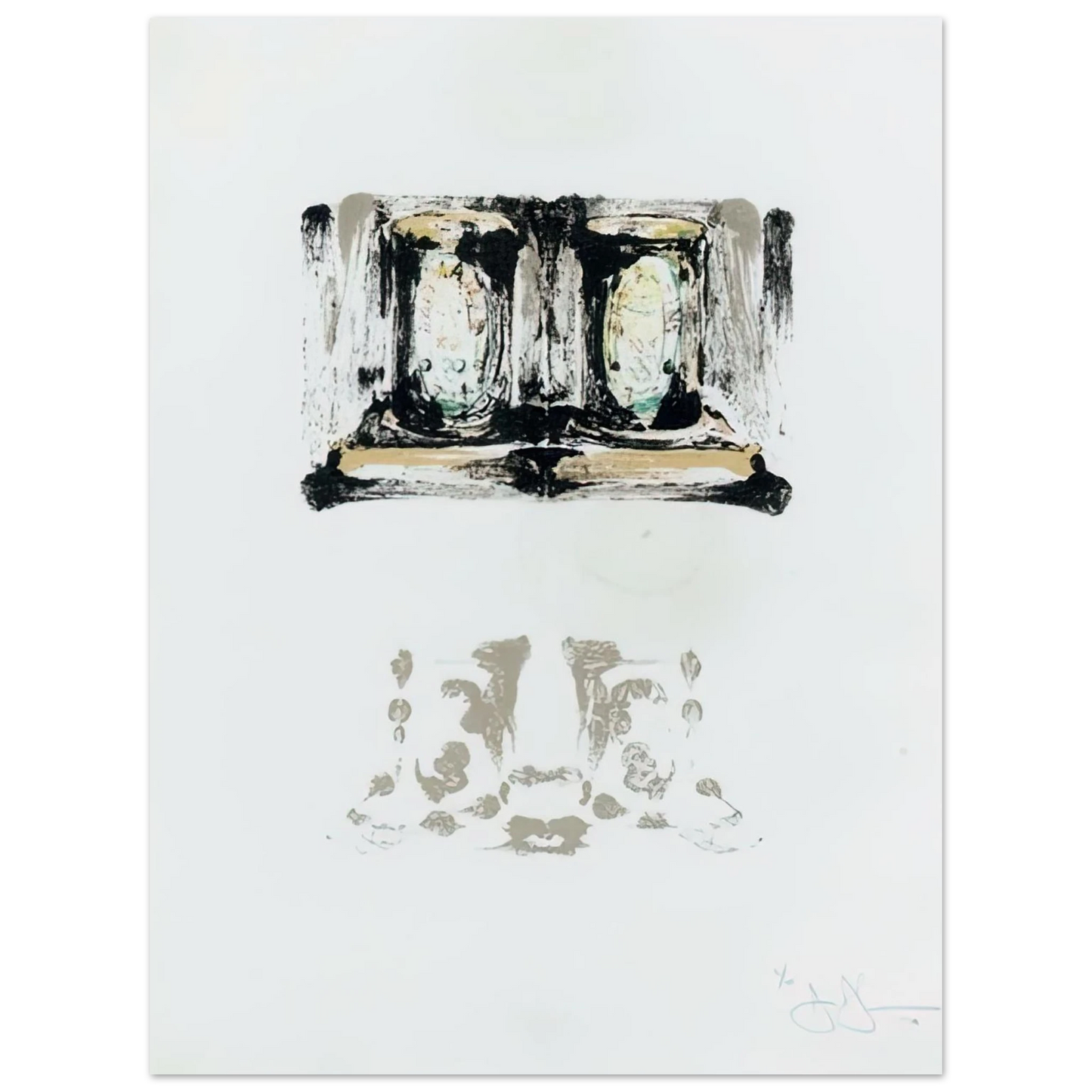 Jasper Johns - ALE CANS ULAE 152 75x100 cm / 30x40inches Fine Art Poster