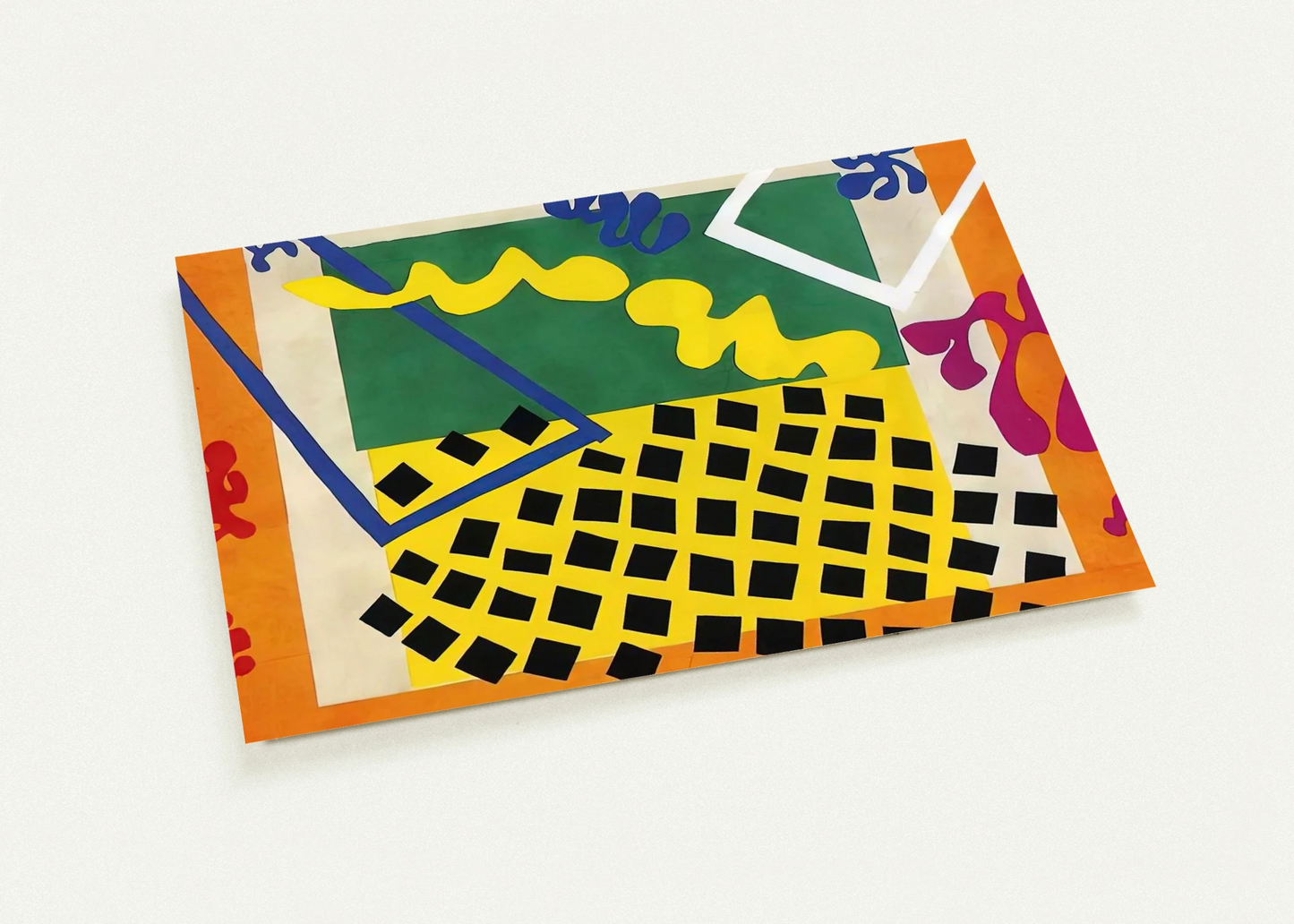 CUT OUTS 3 By Henri Matisse Pack of 10 Post Cards | Henri Matisse Post Cards | A6 (10.5 x 14.8 cm) - 4.1 x 5.8 inches