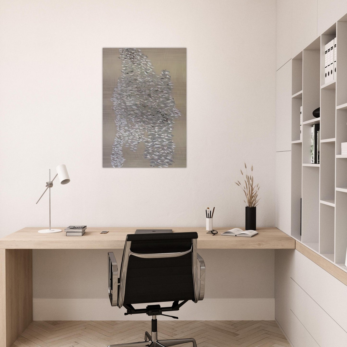 Impact - 1971 - Robert Goodnough Brushed Aluminum Print - 70x100 cm / 28x40 inches | Robert Goodnough Aluminum Print | Robert Goodnough Prints