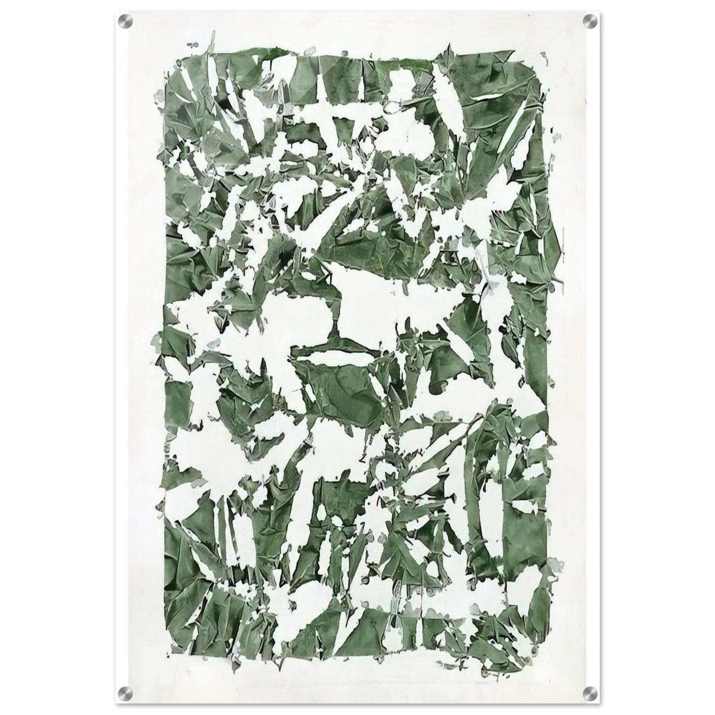 Tabula - 1980 - Simon Hantai Acrylic Print - 70x100 cm / 28x40″ inches | Simon Hantai Wall Art | Simon Hantai Prints