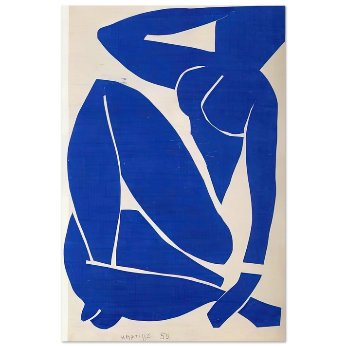 BLUE NUDE - Henri Matisse Art Prints - 100x150 cm / 40x60″ inches | Henri Matisse Poster | Henri Matisse Prints