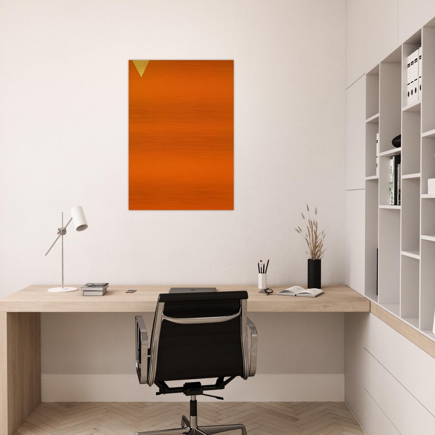 Untitled - 1984 - Mira Schendel Brushed Aluminum Print - 70x100 cm / 28x40 inches | Mira Schendel Aluminum Print | Mira Schendel Prints