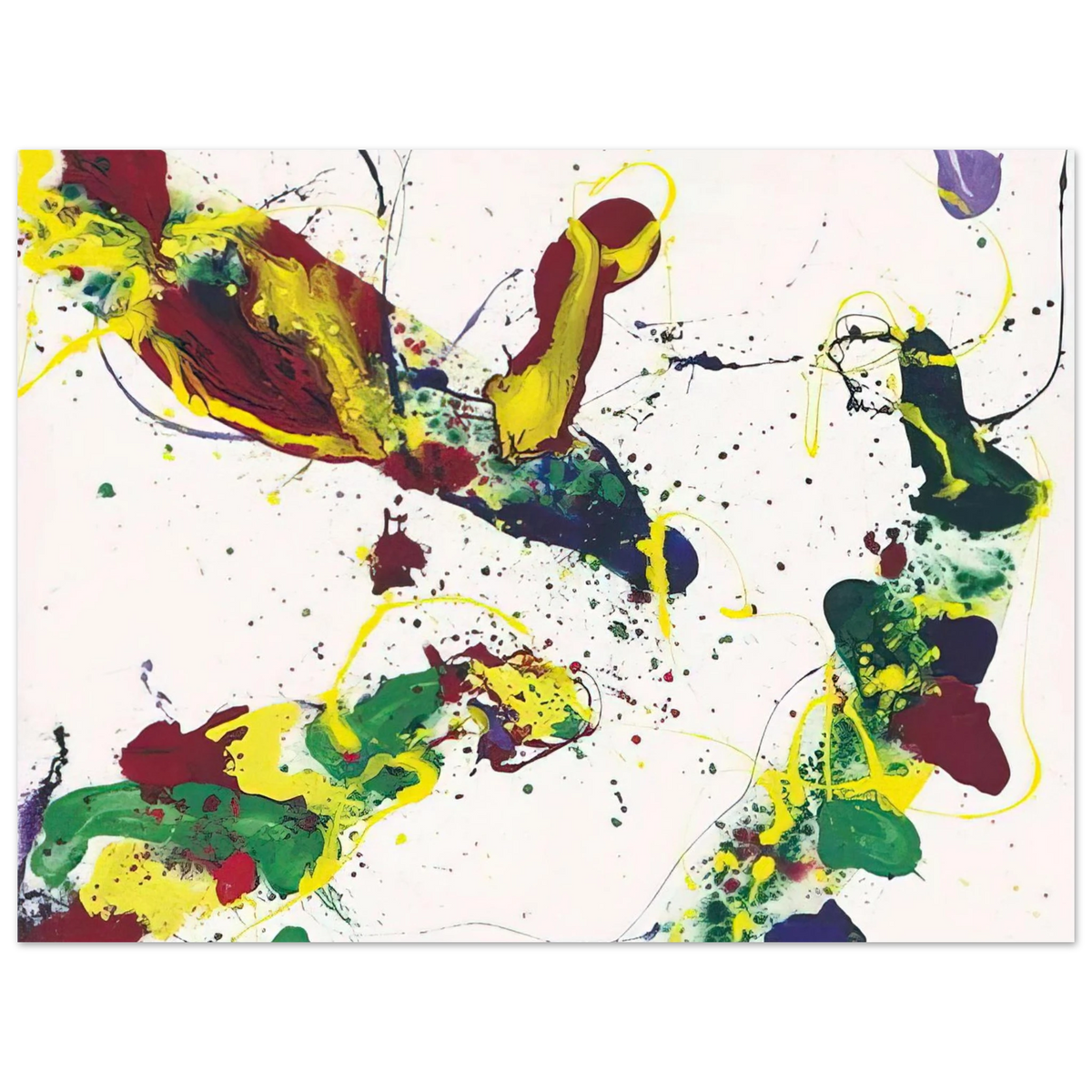Sam Francis - Hail Hailey 75x100 cm / 30x40inches Fine Art Poster