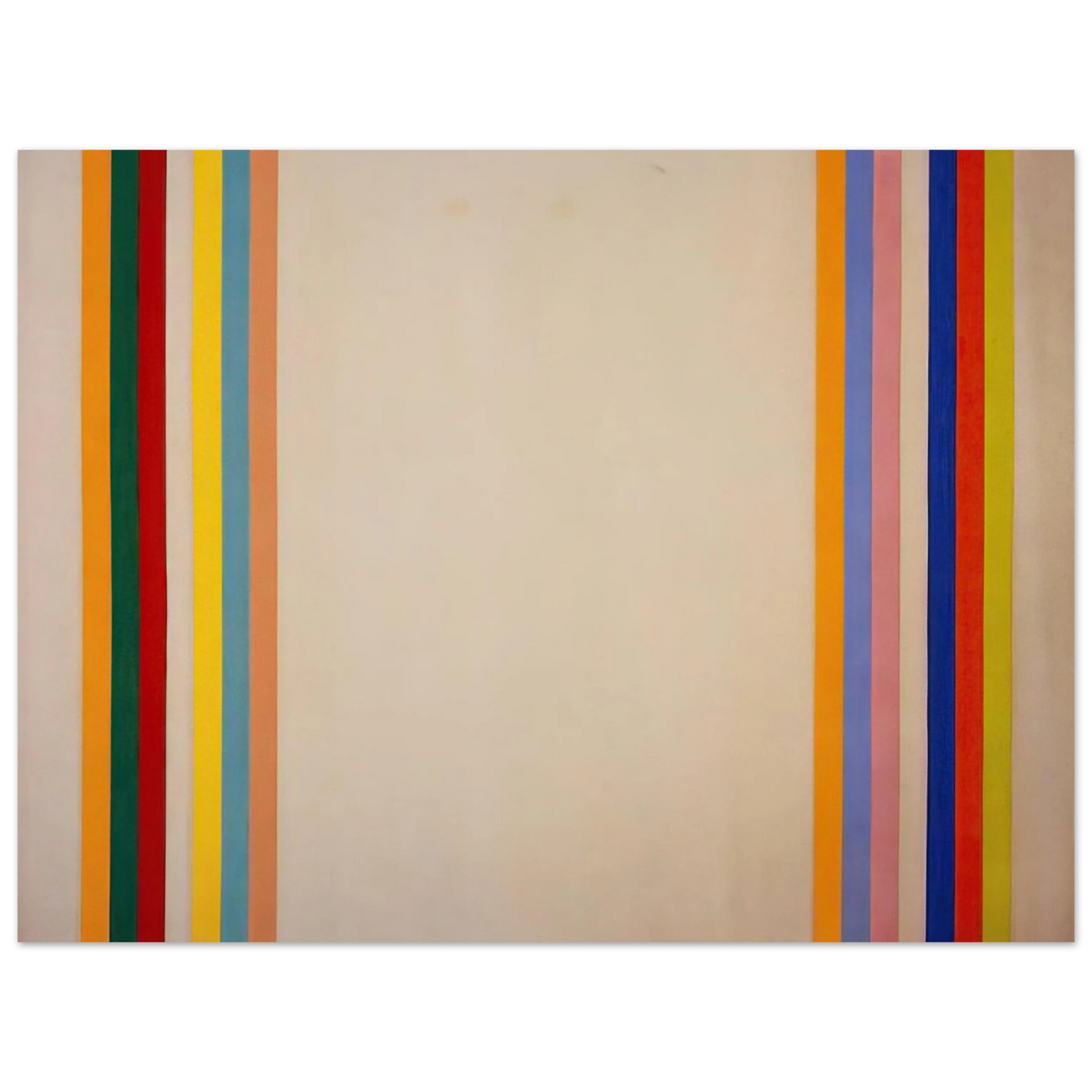 Gene Davis - Homage to Matisse - 1960 75x100 cm / 30x40inches Fine Art Poster