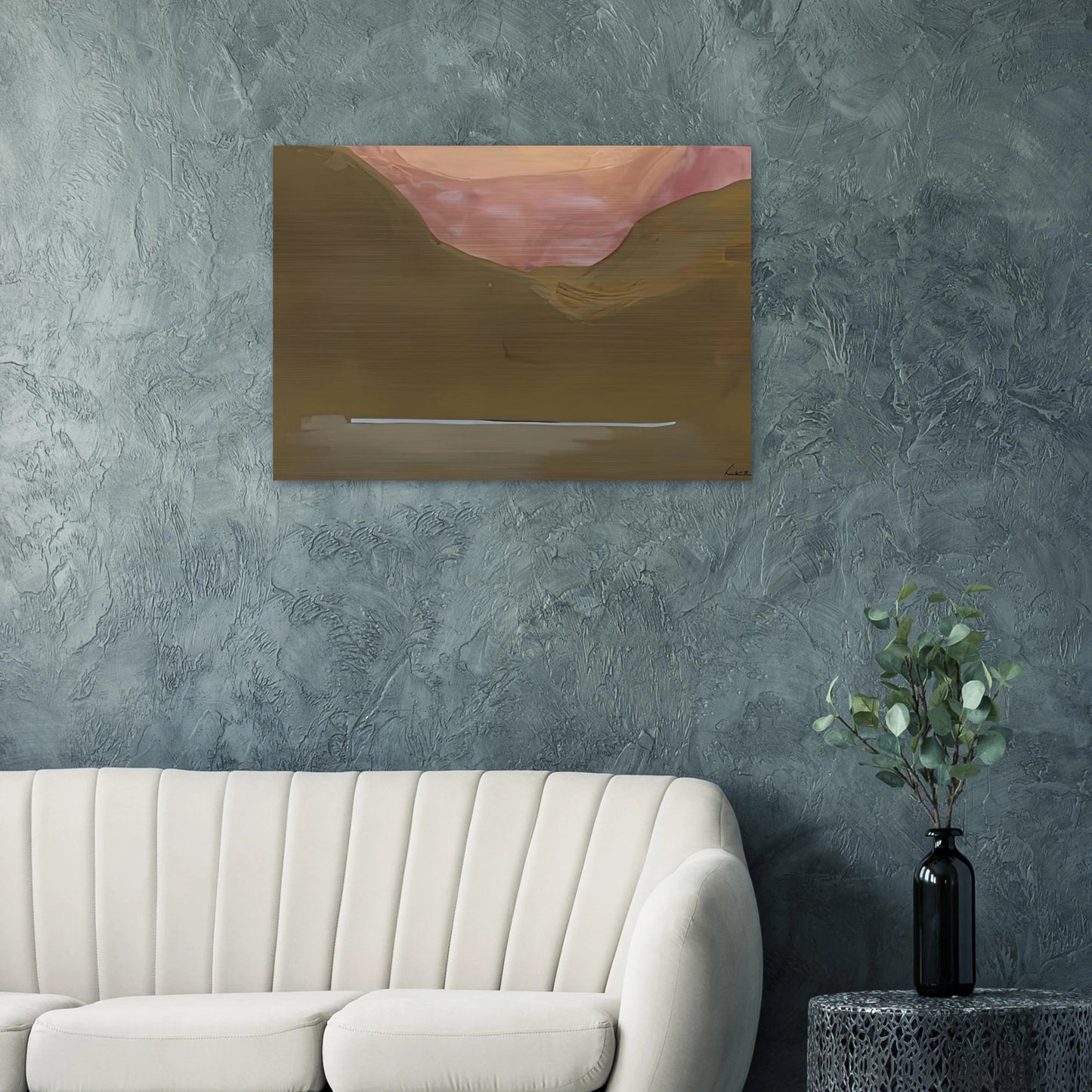 Burnt Norton, 1972- - Helen Frankenthaler Brushed Aluminum Print - 70x100 cm / 28x40 inches | Helen Frankenthaler Aluminum Print | Helen Frankenthaler Prints