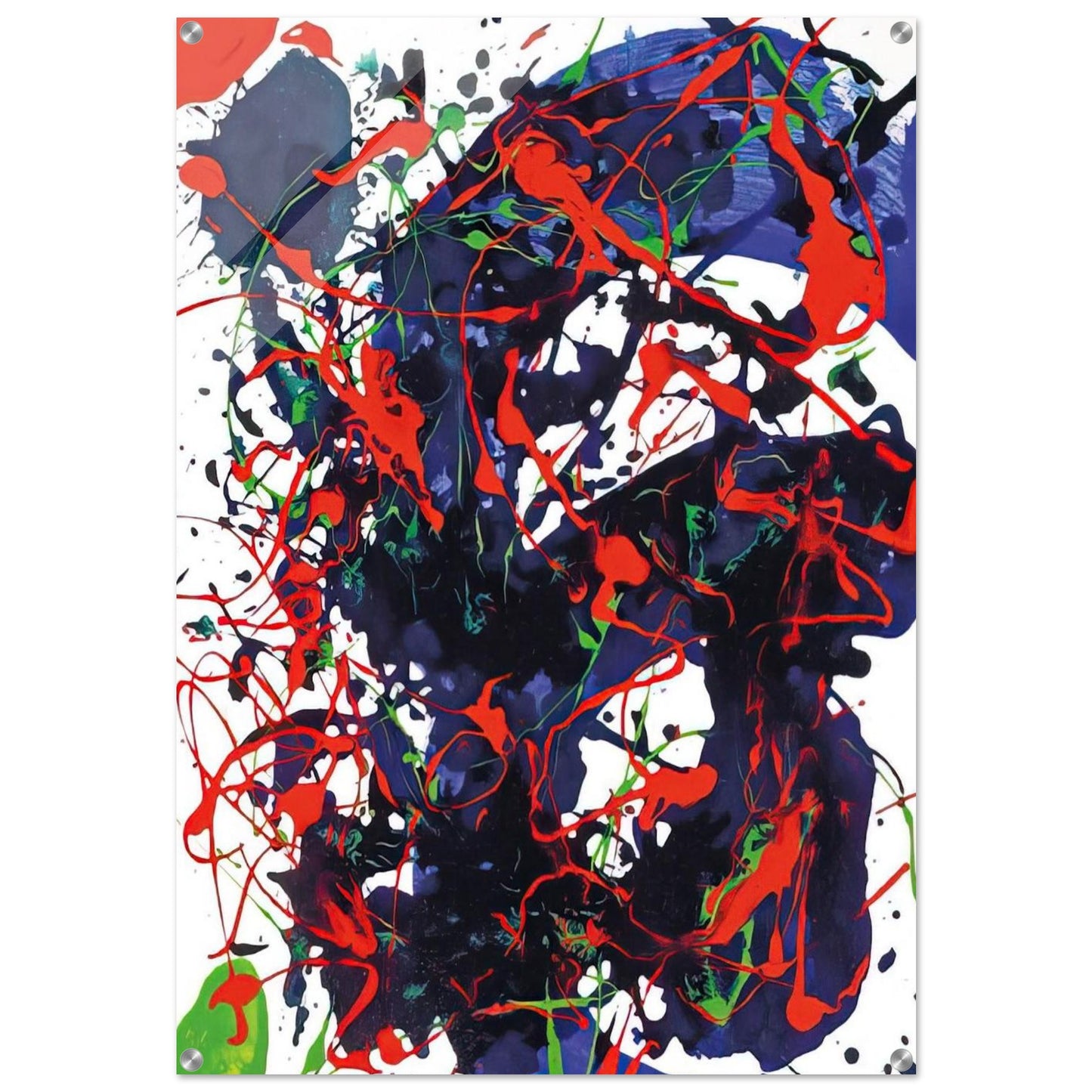 Untitled SFP94-41 SFF 1716 - Sam Francis Acrylic Print - 70x100 cm / 28x40″ inches