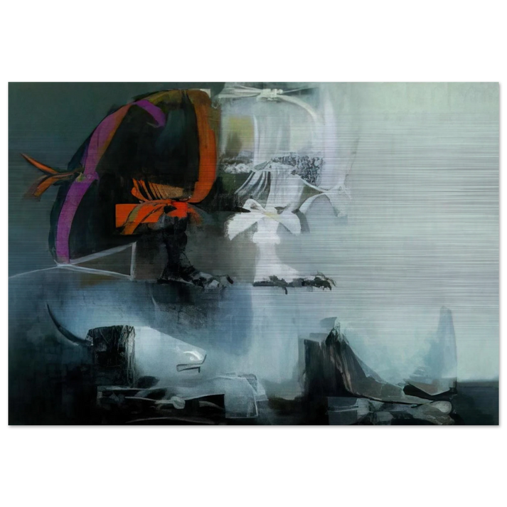 TOROCONDOR 1959 - Alejandro Obregon Brushed Aluminum Print - 70x100 cm / 28x40 inches | Alejandro Obregon Aluminum Print | Alejandro Obregon Prints