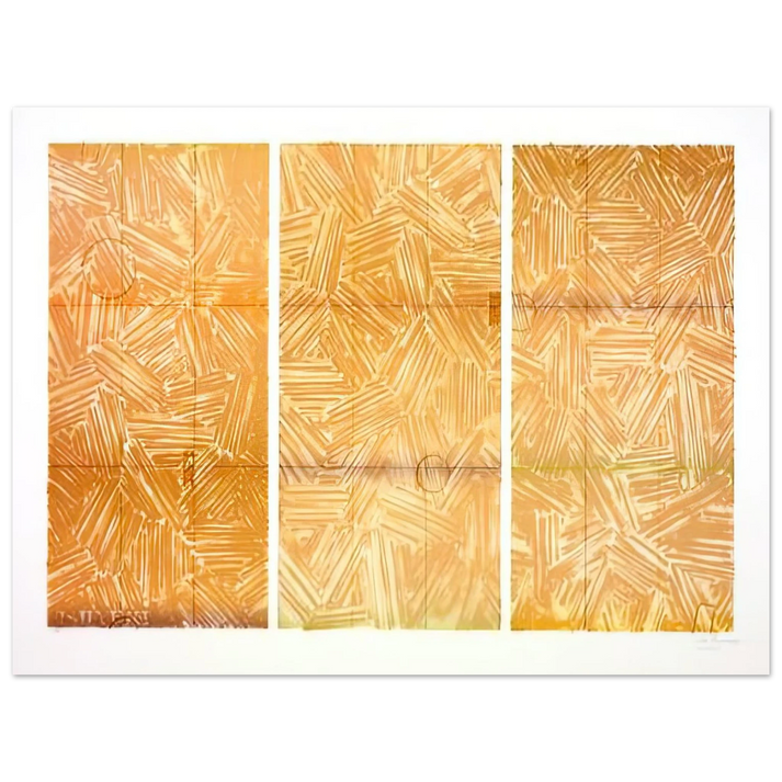 Jasper Johns - USUYUKI 1979 75x100 cm / 30x40inches Fine Art Poster