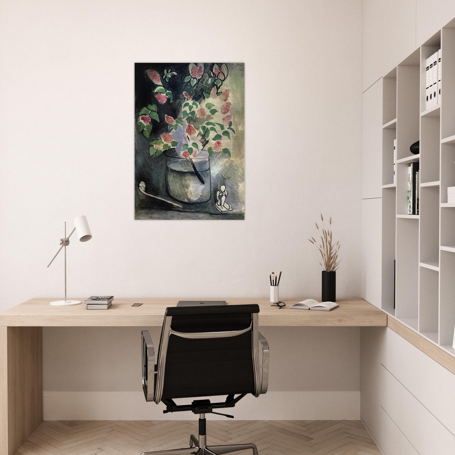 BRANCH OF LILLACS 1914 - Henri Matisse Brushed Aluminum Print - 70x100 cm / 28x40 inches | Henri Matisse Aluminum Print | Henri Matisse Prints