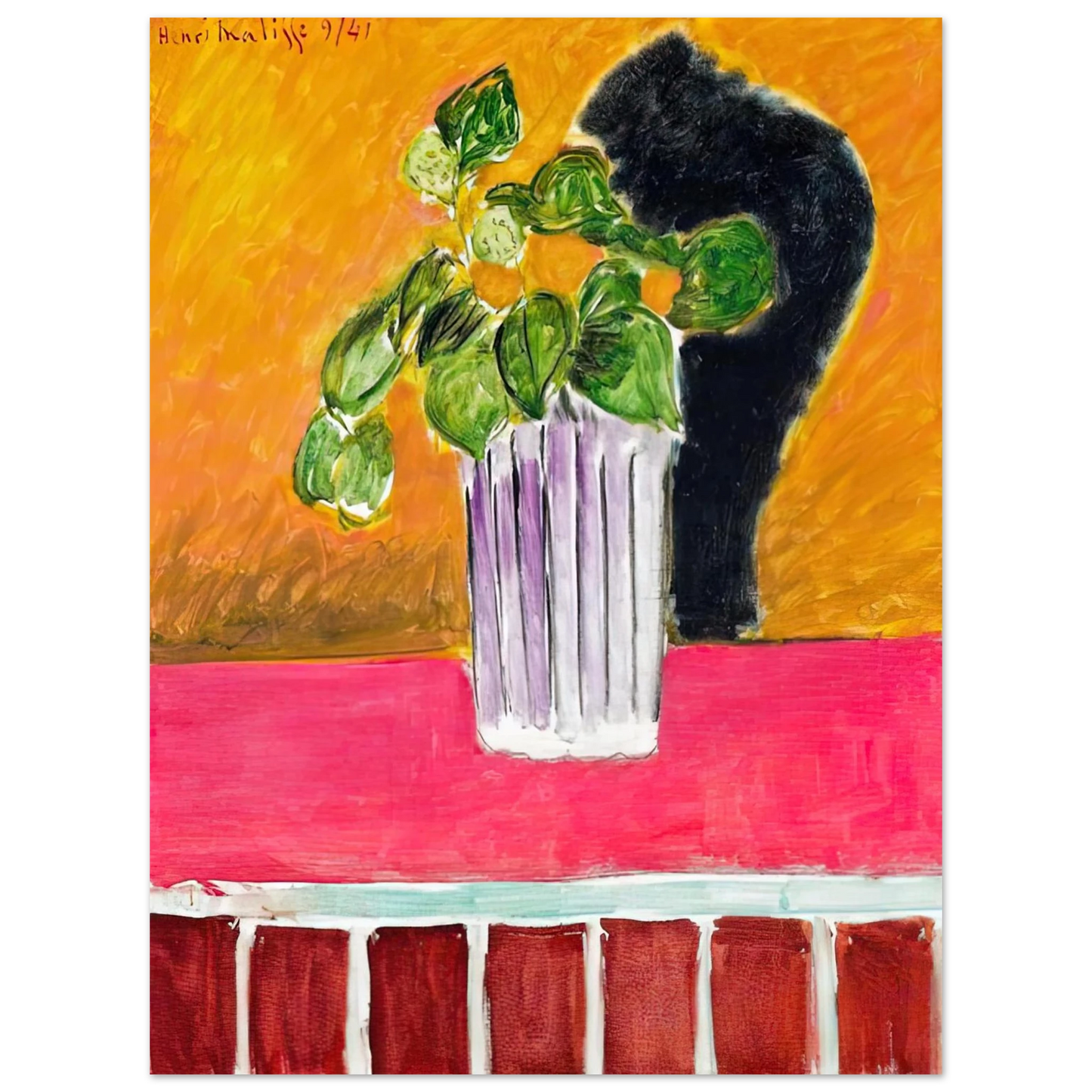 Henri Matisse - IVY BRANCH 1941 75x100 cm / 30x40inches Fine Art Poster