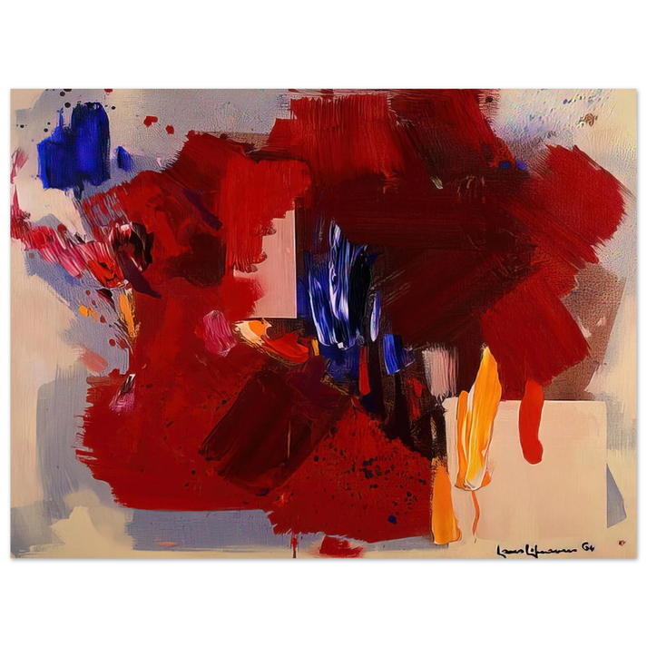 Hans Hofmann - The Clash 75x100 cm / 30x40inches Fine Art Poster
