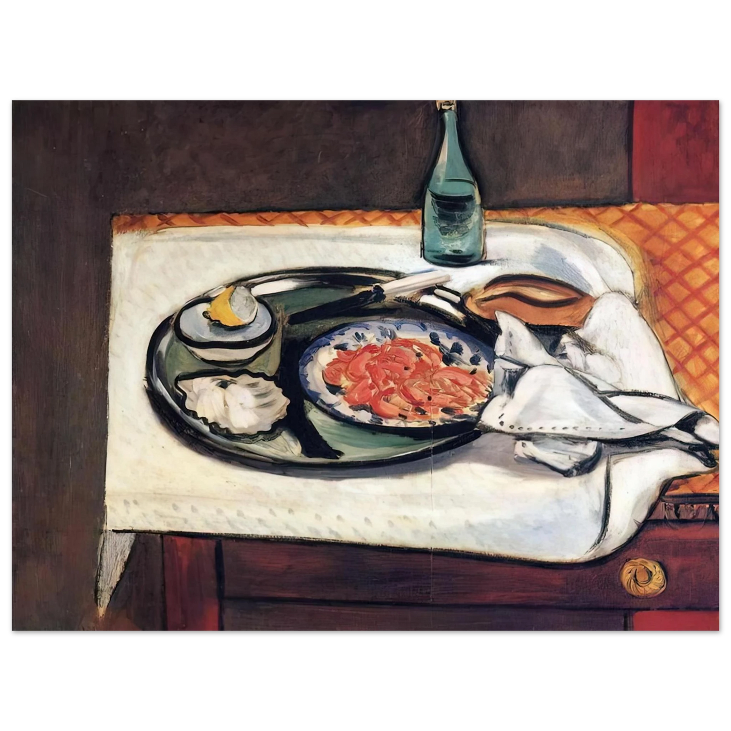 Henri Matisse - PINK SHRIMP 1921 75x100 cm / 30x40inches Fine Art Poster