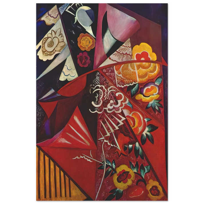 Espagnole - 1914 - Natalia Goncharova Art Prints - 100x150 cm / 40x60″ inches | Natalia Goncharova Poster | Natalia Goncharova Prints