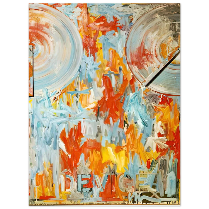 Jasper Johns - DEVICE 75x100 cm / 30x40inches Fine Art Poster