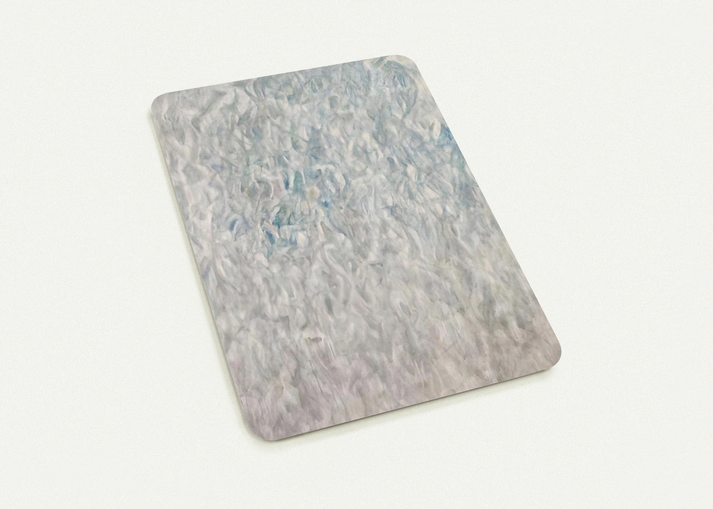 Amerika Grey Blue By Sam Francis Pack of 10 Post Cards | Sam Francis Post Cards | A6 (10.5 x 14.8 cm) - 4.1 x 5.8 inches