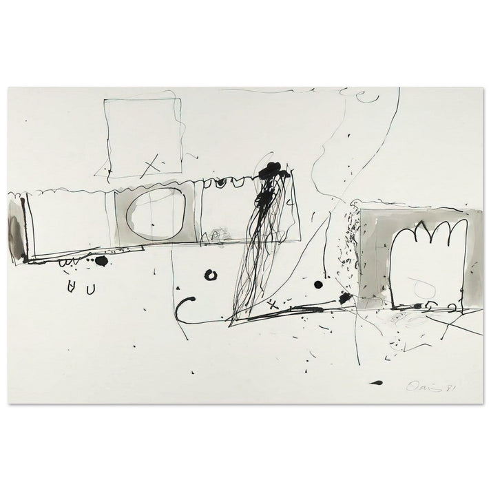 Cross Fire - 1981 - Gene Davis Art Prints - 100x150 cm / 40x60″ inches | Gene Davis Poster | Gene Davis Prints