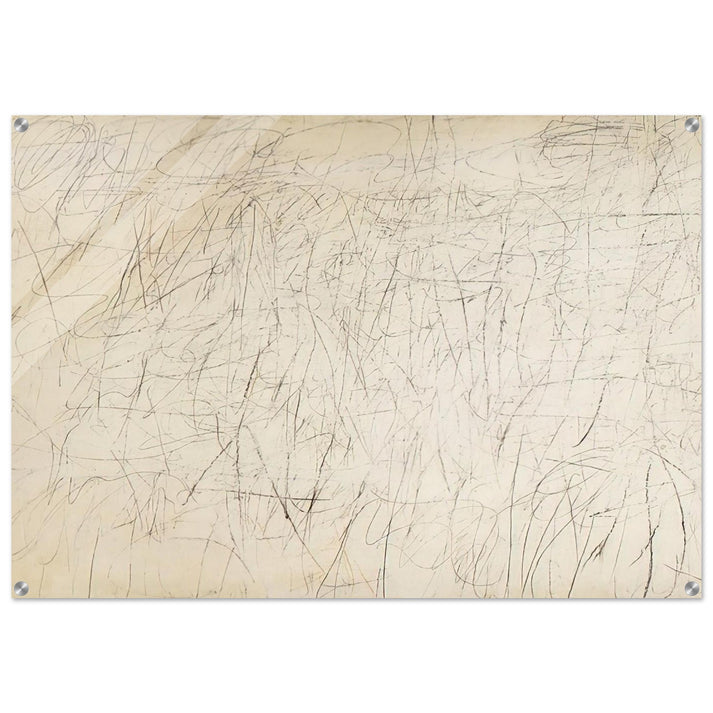 The Geeks - Cy Twombly Acrylic Print - 70x100 cm / 28x40″ inches | Cy Twombly Wall Art | Cy Twombly Prints