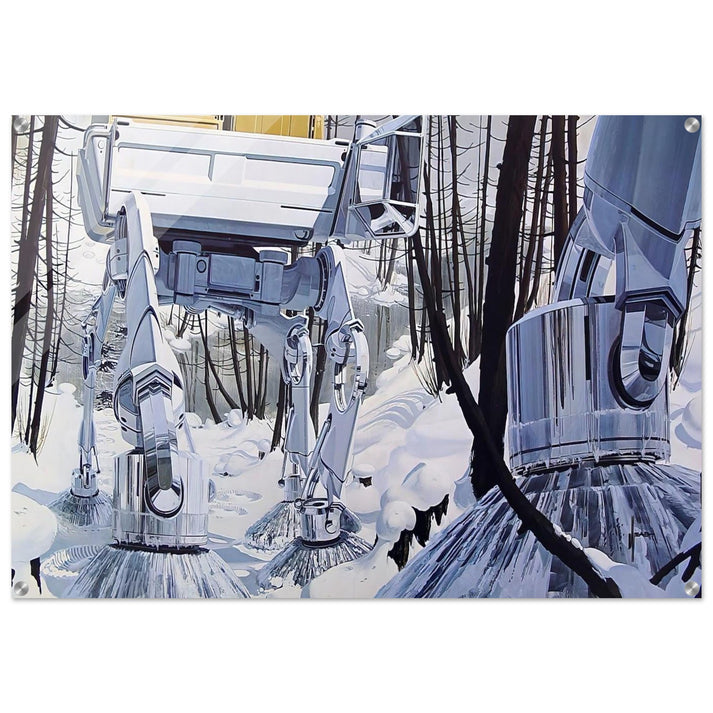 Syd Mead - Syd Mead Acrylic Print - 70x100 cm / 28x40″ inches | Syd Mead Wall Art | Syd Mead Prints