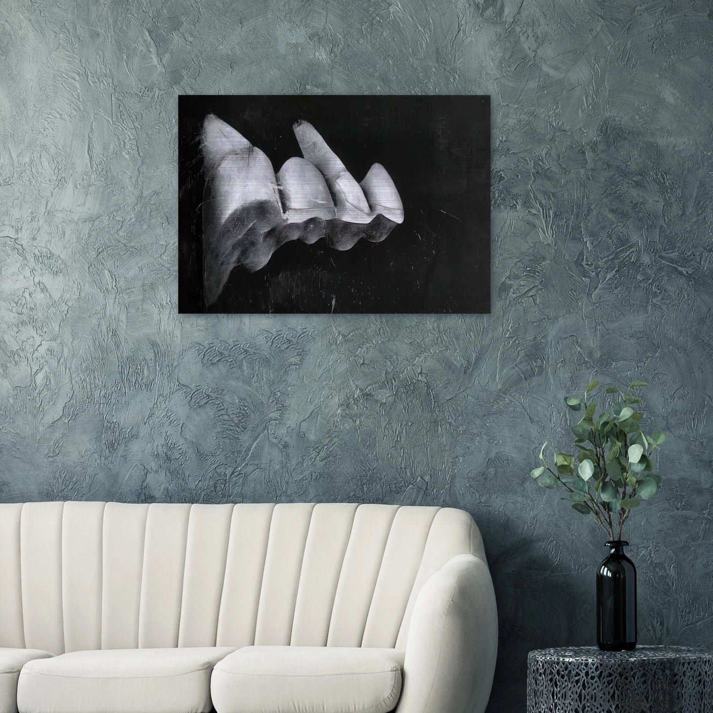 Jay DeFeo/BIG/The Crescent Bridge I - Jay DeFeo Brushed Aluminum Print - 70x100 cm / 28x40 inches | Jay DeFeo Aluminum Print | Jay DeFeo Prints