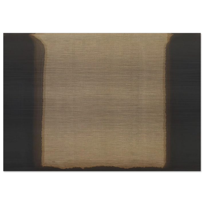 Umber Blue - 1978 - Yun Hyong-keun Brushed Aluminum Print - 70x100 cm / 28x40 inches | Yun Hyong-keun Aluminum Print | Yun Hyong-keun Prints