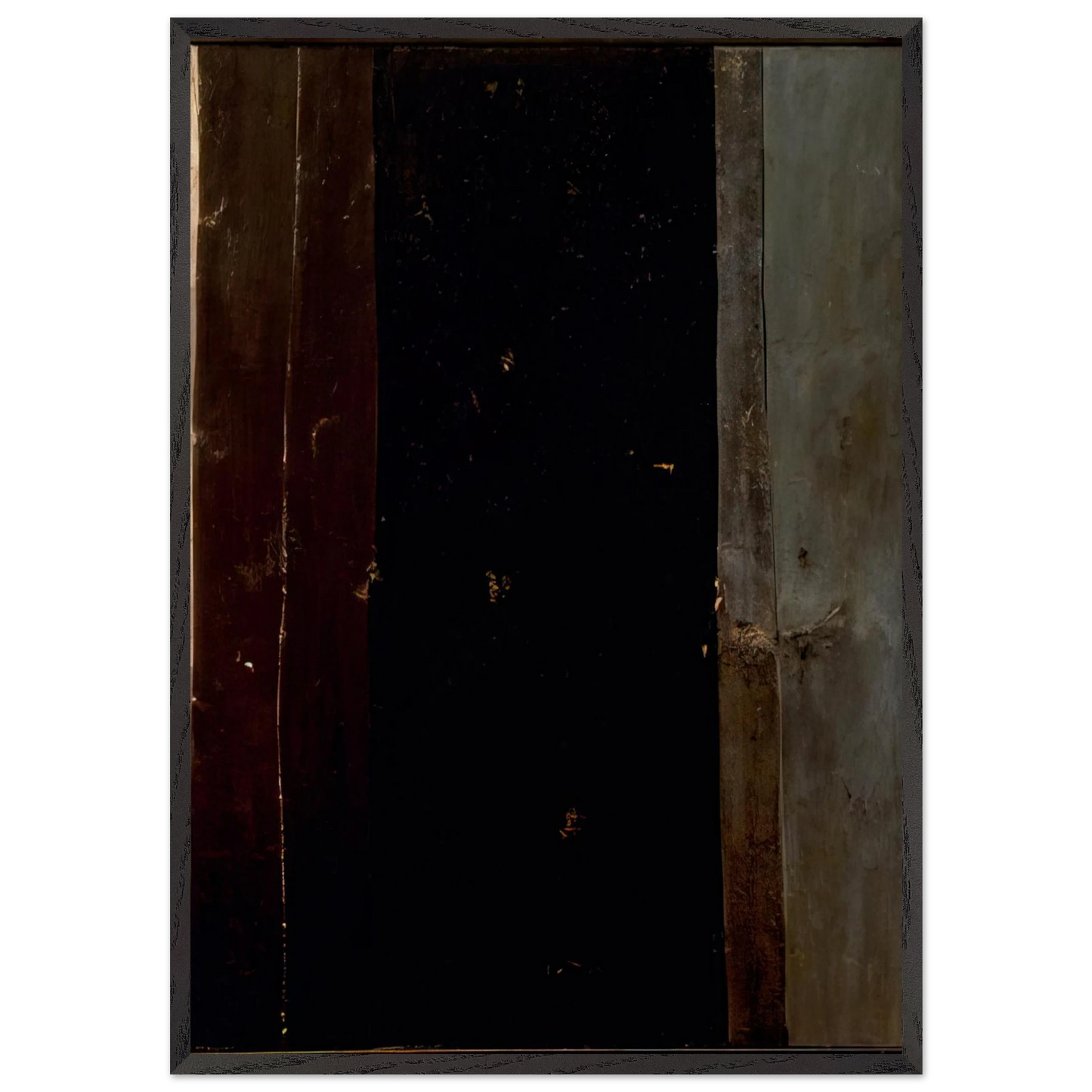 Untitled 3 - 1950 N2 - Edward Corbett 70x100 cm / 28x40 inches Framed Art Print – Black Wooden Frame