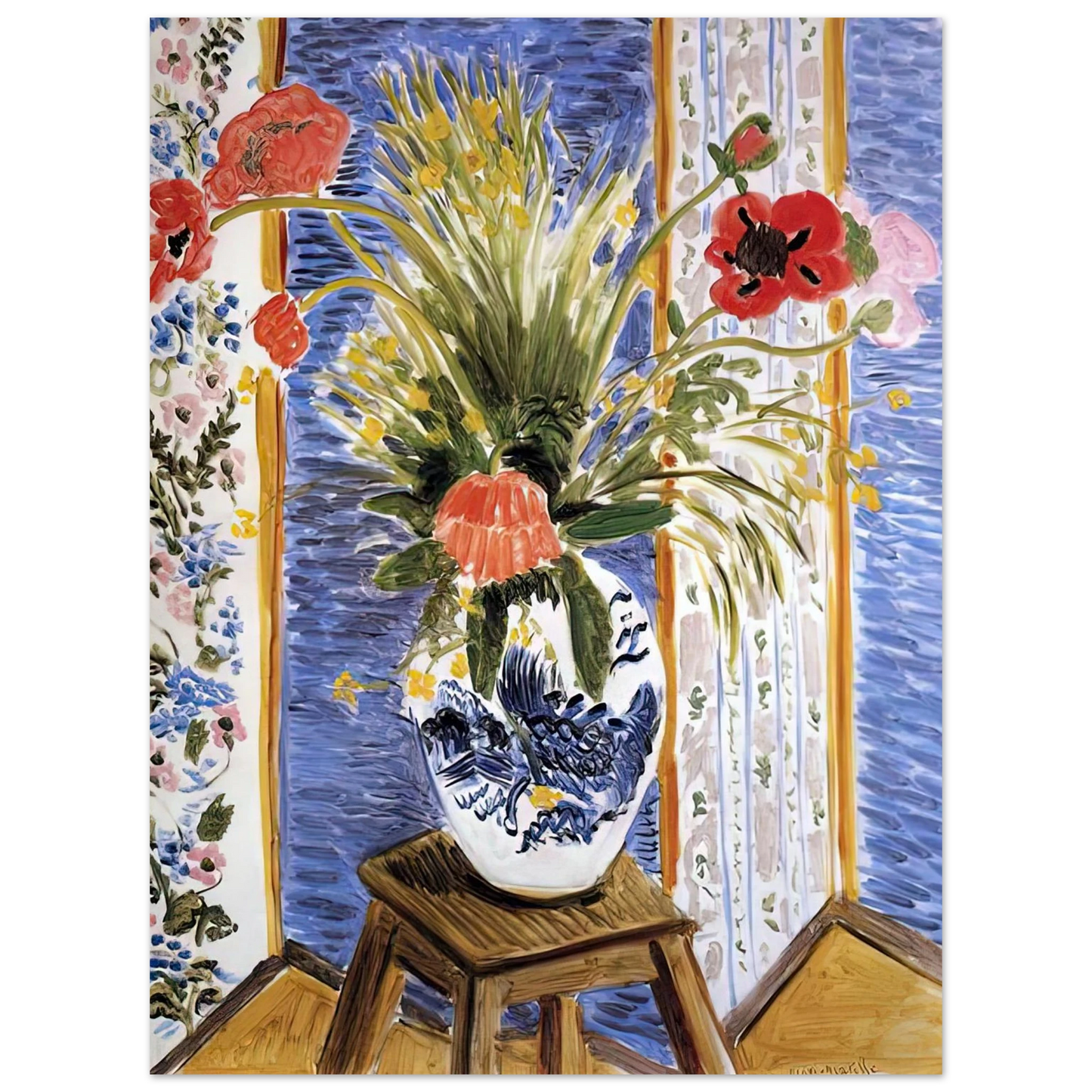 Henri Matisse - POPPIES 75x100 cm / 30x40inches Fine Art Poster