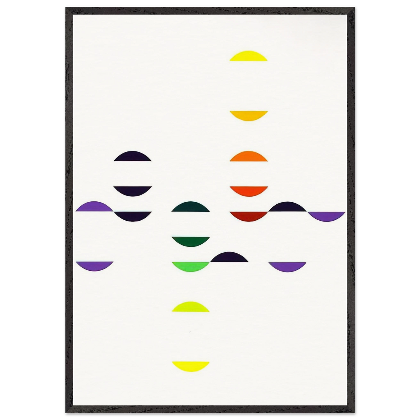 Homage to Ptolemy 2 - 2005 - Tomas Maldonado 70x100 cm / 28x40 inches Framed Art Print – Black Wooden Frame