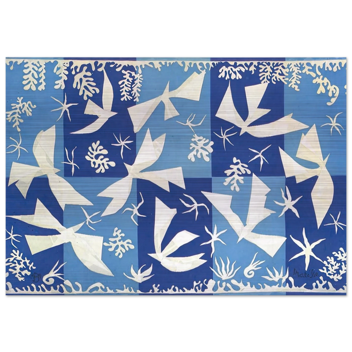 POLYNESIA THE SKY 1946 - Henri Matisse Brushed Aluminum Print - 70x100 cm / 28x40 inches | Henri Matisse Aluminum Print | Henri Matisse Prints