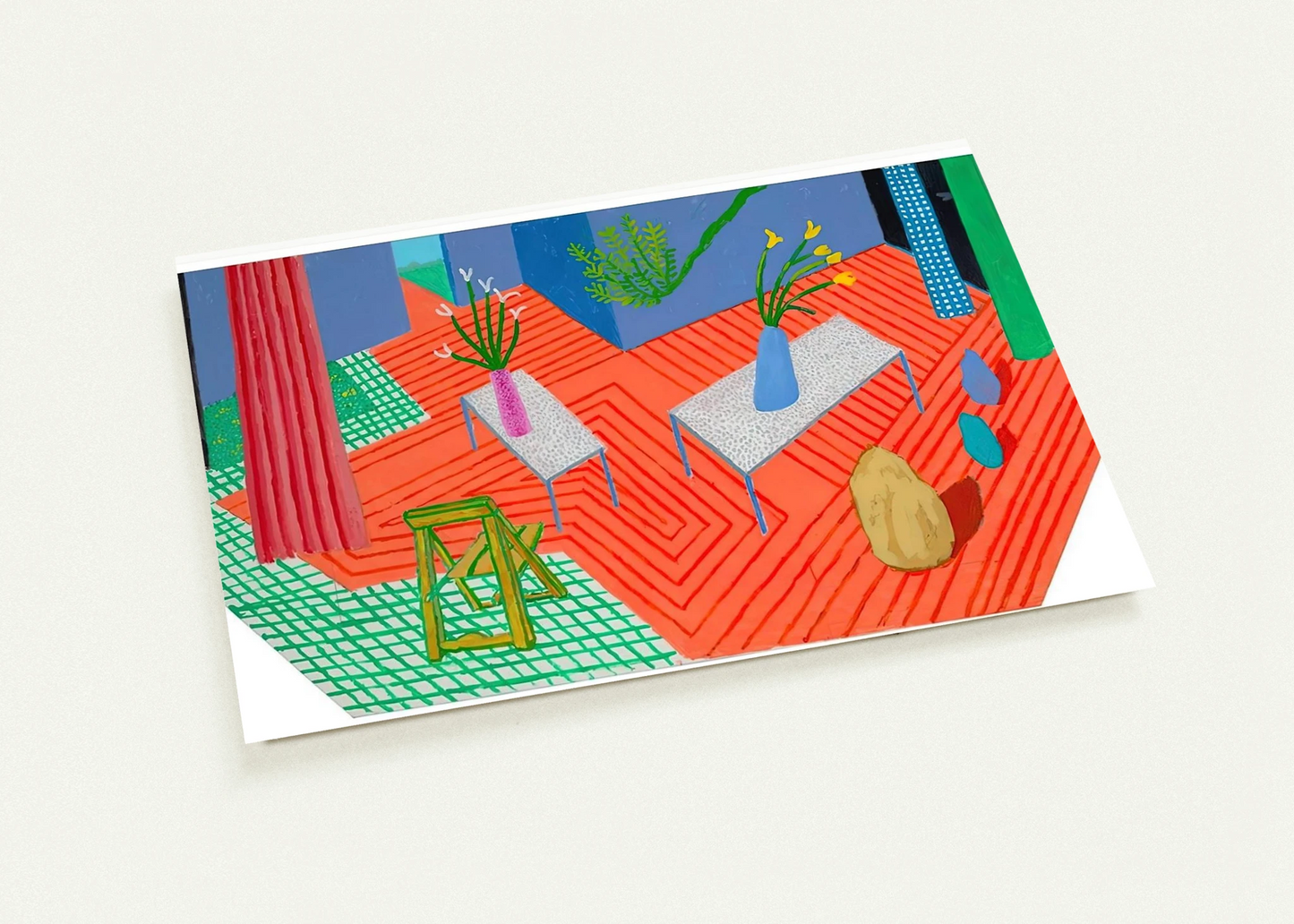 David Hockney By David Hockney Pack of 10 Post Cards | David Hockney Post Cards | A6 (10.5 x 14.8 cm) - 4.1 x 5.8 inches