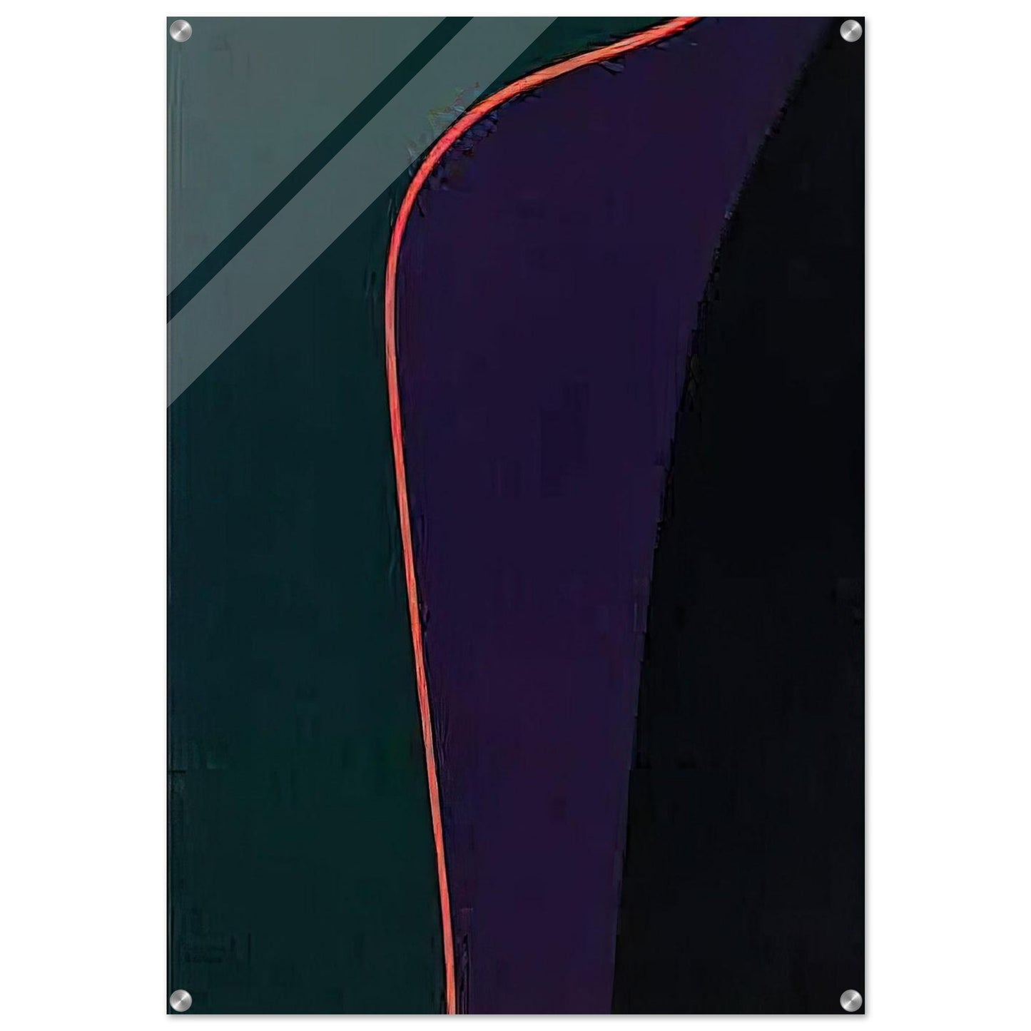 Untitled April 30 - 1977 - Lorser Feitelson Acrylic Print - 70x100 cm / 28x40″ inches | Lorser Feitelson Wall Art | Lorser Feitelson Prints