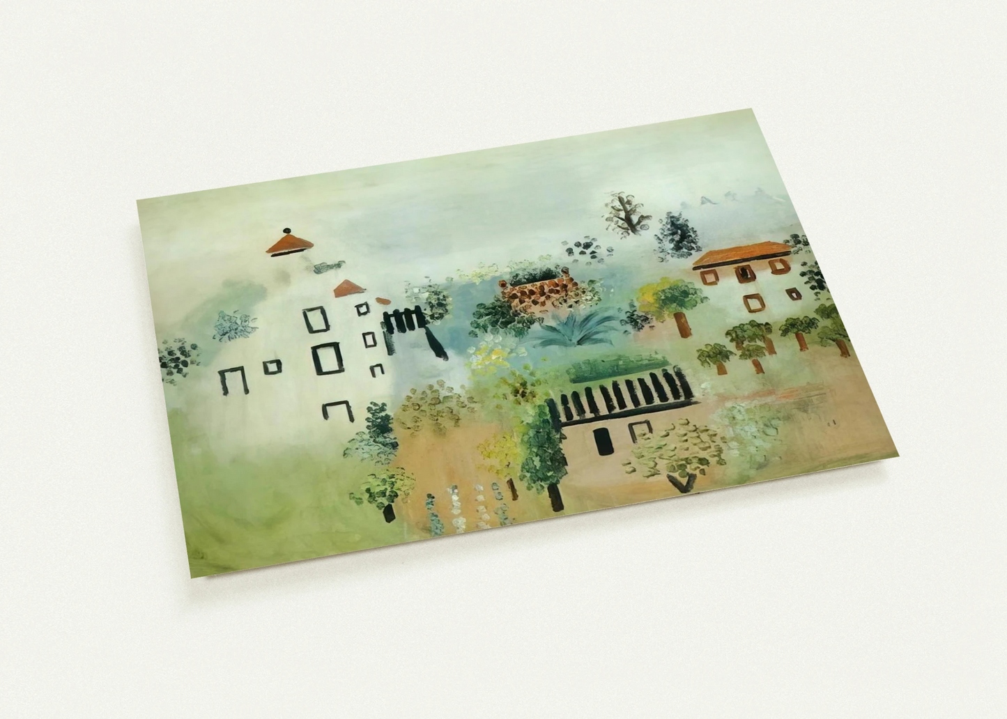 Landscape By Pablo Picasso Pack of 10 Post Cards | Pablo Picasso Post Cards | A6 (10.5 x 14.8 cm) - 4.1 x 5.8 inches