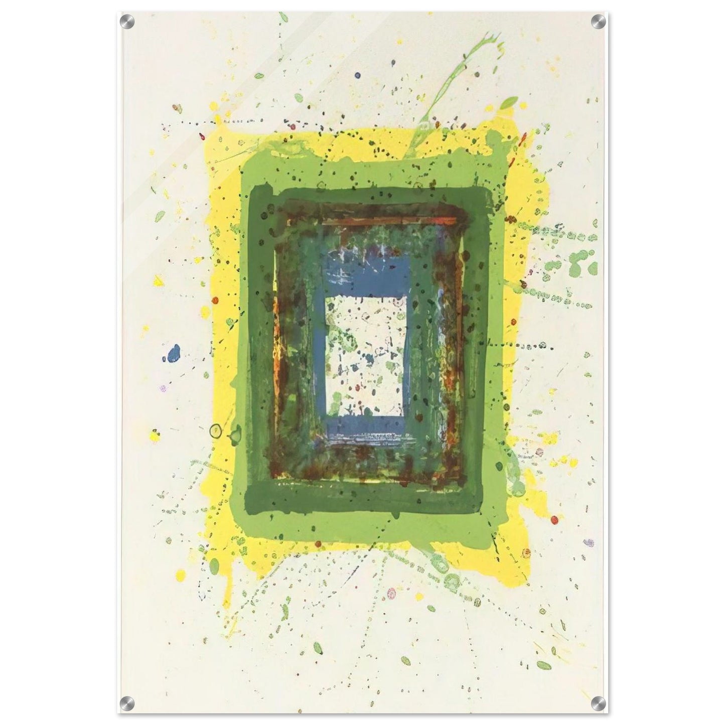 Untitled SF 354 - Sam Francis Acrylic Print - 70x100 cm / 28x40″ inches
