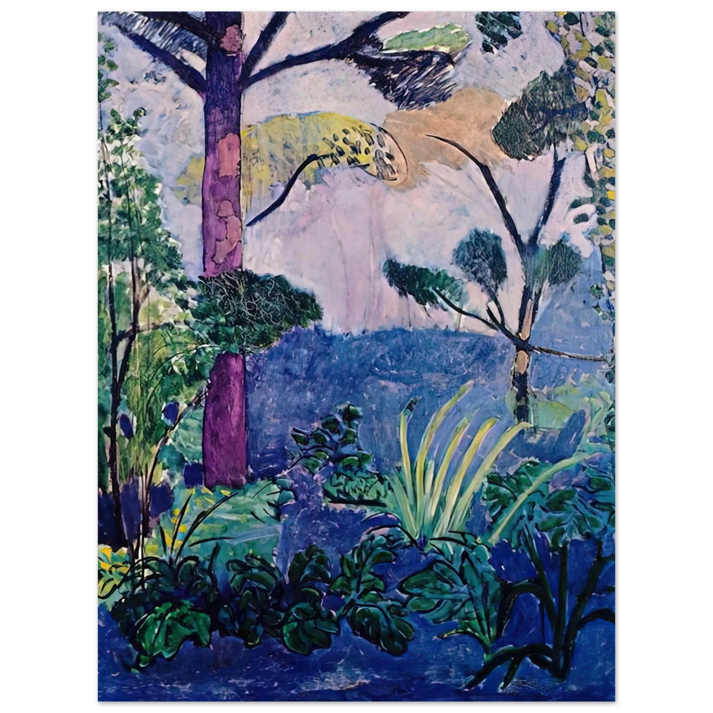 Henri Matisse - MOROCCAN LANDSCAPE 75x100 cm / 30x40inches Fine Art Poster
