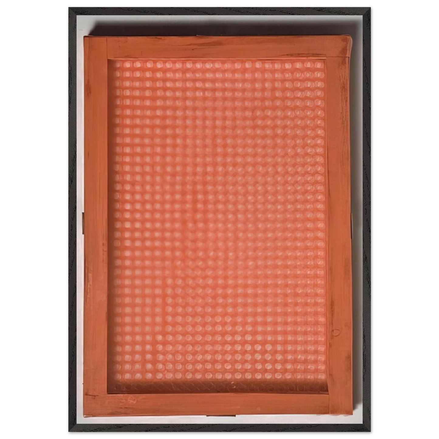 Volume a moduli sfasati - 1960 - Dadamaino 70x100 cm / 28x40 inches Framed Art Print – Black Wooden Frame