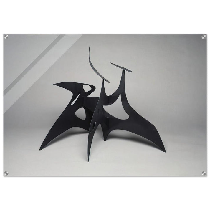 MUCH PIERCED 1947 - Alexander Calder Acrylic Print - 70x100 cm / 28x40″ inches