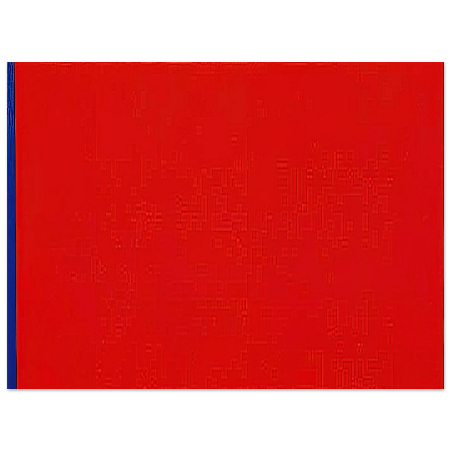 Barnett Newman - Who's Afraid of Red, Yellow, and Blue III 75x100 cm / 30x40inches Fine Art Poster