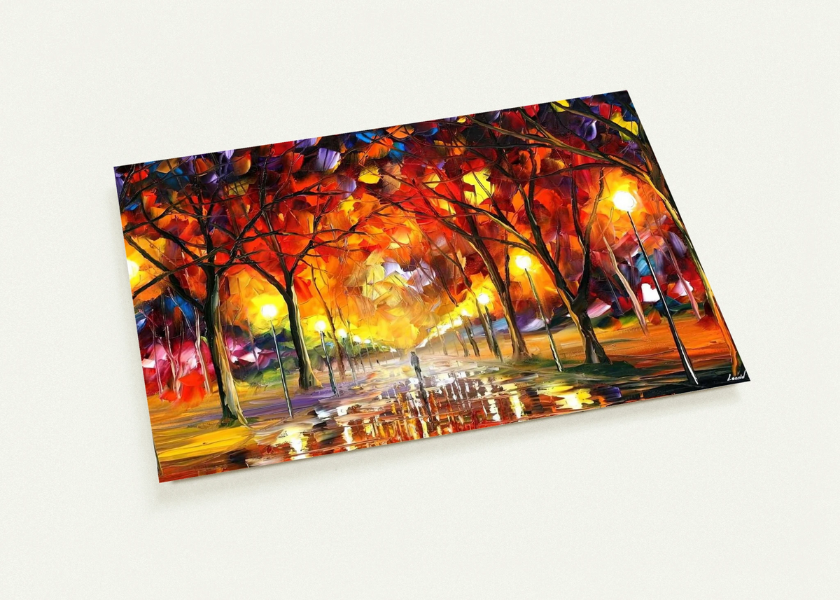 Leonid Afremov By Leonid Afremov Pack of 10 Post Cards | Leonid Afremov Post Cards | A6 (10.5 x 14.8 cm) - 4.1 x 5.8 inches