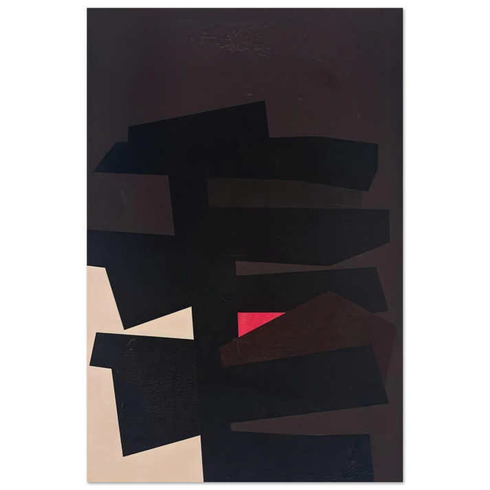 BB #8 - 1962 - Karl Benjamin Art Prints - 100x150 cm / 40x60″ inches | Karl Benjamin Poster | Karl Benjamin Prints